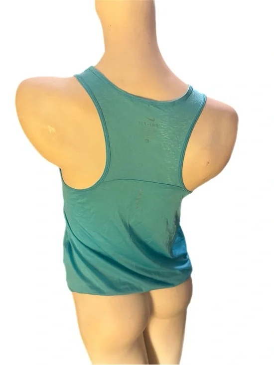 Nike Women's Teal Scoop Neck Athletic Tank - Picture 2 of 3